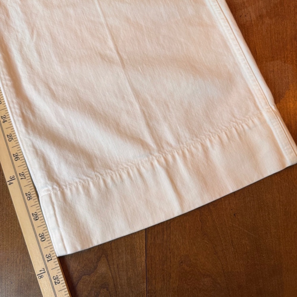 Madewell Jeans Women 28 White Superwide-Leg High-Rise Full-Length Cotton NS899 - Picture 10 of 12